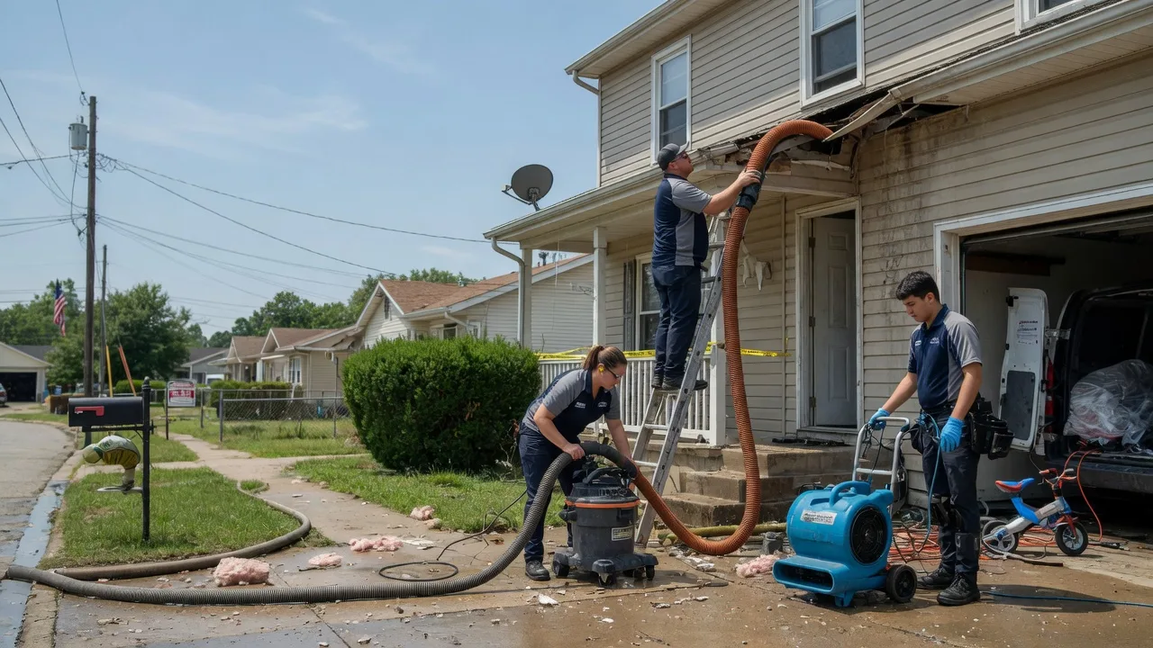 Water Damage Restoration in Chatham, IL near me